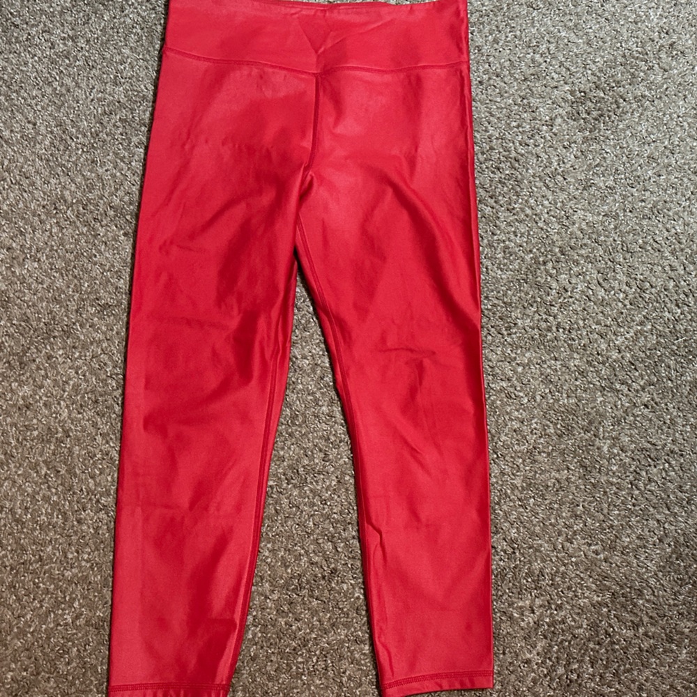 ZYIA Vibrant Red Leggings